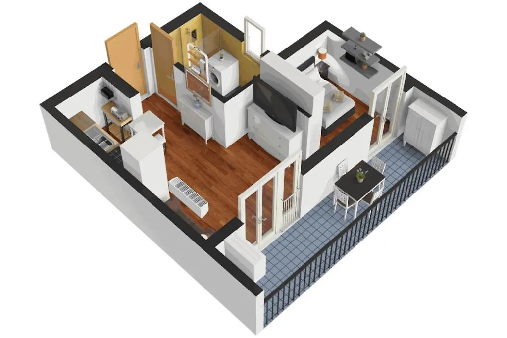 ミラノFree Private Parking - 5Min To Metro - Balcony - Quietアパートメント
